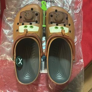 Limited edition Mater Crocs Size 10M 12W